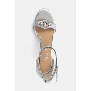Guess сандали с висок ток KABRINAA (FLJKBB.LEL03.SILVE)