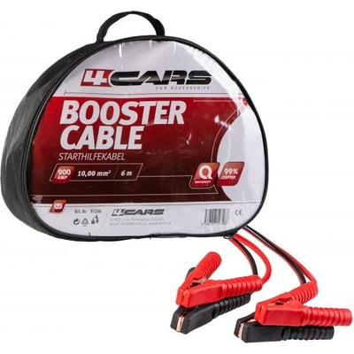 4CARS Štartovací kábel 900AMP, 10.0MM2, 6M (675)