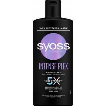 Syoss Intense Plex Bonding šampón na veľmi poškodené vlasy 440 ml