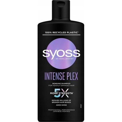 Syoss Intense Plex Bonding šampón na veľmi poškodené vlasy 440 ml