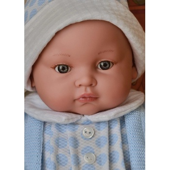 Lamagik Realistické miminko chlapeček Chencho s hračkou veverkou