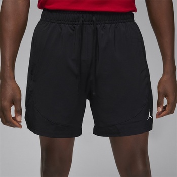 Image 1 of Air Jordan Анцуг Air Jordan Men's Woven Tracksuit Shorts - Black/White