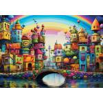 Yazz - Puzzle Rainbow City - 1 000 piese