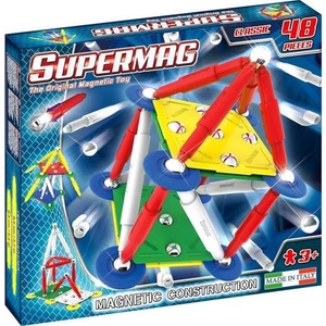 Supermag магнитен строителен комплект Classic primary 48 бр (0400)