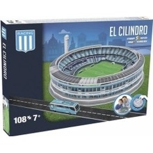 Nanostad 3D puzzle fotbalový stadion Argentina El Cilindro Racing Club 108 ks