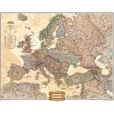 Evropa National Geographic Executive hněda 1: 5,42 mil.
