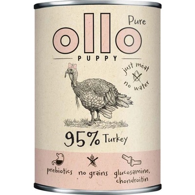 Ollo Puppy Pure Krůtí 400 g
