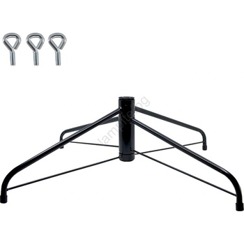 ANMA Метална стойка за Коледна елха с държач диаметър от 40 мм (am0157)