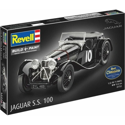 Revell Plastic ModelKit auto 07752 Jaguar SS 100 1:32