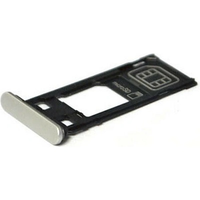 Držiak SIM karty a SD karty Sony F5121 Xperia X - 4 Farby Farba: Biela