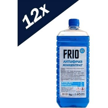 FRIO 12бр x 1кг Антифриз концентрат frio g11 син (-60c) (antifreeze frio g11 12kg)