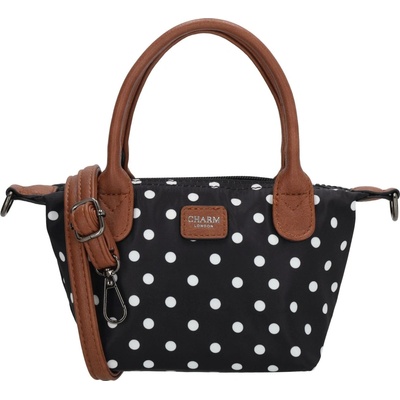 Charm London Buckingham 25511 White dot on black 2 L