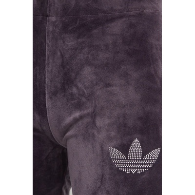 adidas Originals Спортен панталон adidas Originals Bling Flares в лилаво с апликация IW5682 (IW5682)