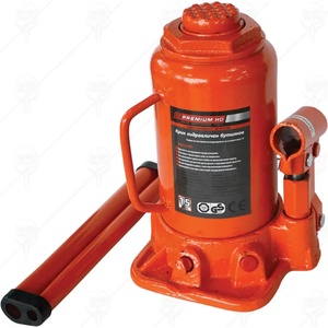 PREMIUM Хидравличен бутилков крик premium, 15 тона, 205-390 мм (37398)