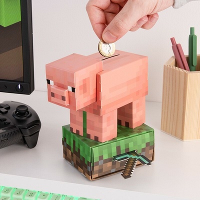 Pokladnička Minecraft Prasiatko
