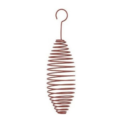 Zolux Kŕmidlo vonkajší Spiral na lojové gule kov 22 cm červená