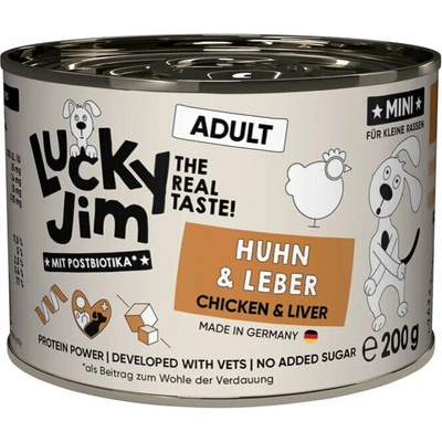 Lucky Jim Classic MINI Adult s kuraciecím mäsom a játry 200 g