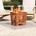 vidaXL Стъпало Правоъгълна 4 pcs Сребрист 60 x 50 cm Алуминий (4104350)