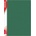 Office Products Папка Office Products с 10 джоба, зелена (00432-А-ЗЕЛЕН)