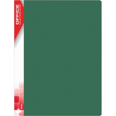 Office Products Папка Office Products с 10 джоба, зелена (00432-А-ЗЕЛЕН)