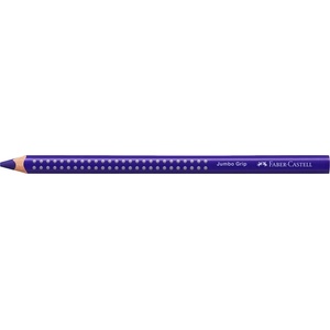 Faber-Castell Grip Jumbo Триъгълна синя слива Цветни моливи FC110937 (FC110937)