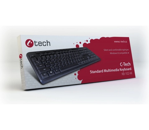 C-Tech KB-102M-U-BL