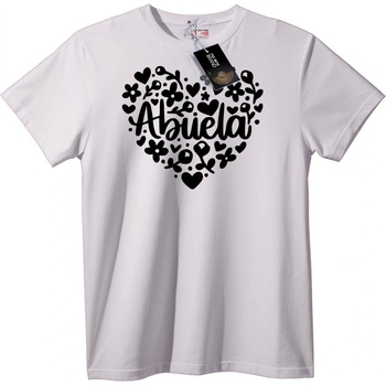 NOONEBRAND Тениска Именен Ден на Abuela - M, Black