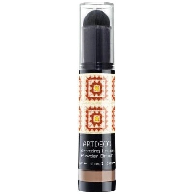 ARTDECO bronzing loose powder brush - Бронзираща пудра с четка