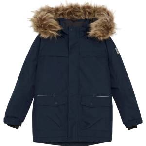 Color Kids Детско яке парка Color Kids Kid's Parka with Fake Fur Parka - Total Eclipse - размер 92 (EU) (703-5777-0111)
