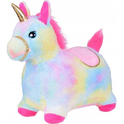 Jokomisiada Nafukovacie hopsadlo dúhový jednorožec pumpa ZA5444