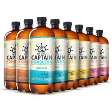 Captain kombucha Multi-Flavor pack 8 x 1 l