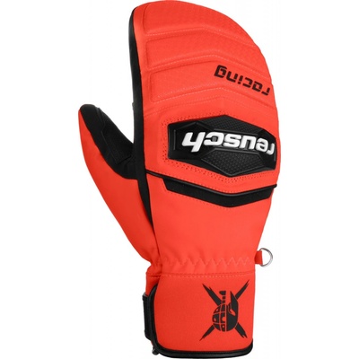 Reusch Worldcup Warrior R-Tex Xt Junior Mitten black/fluo red