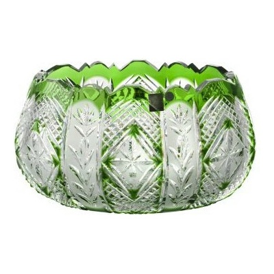 Caesar Crystal Mísa Dorote zelená 255 mm