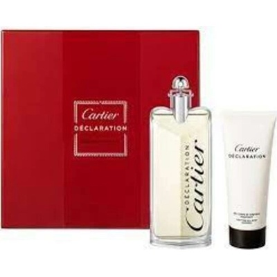 Cartier Declaration EDT 100 ml + sprchový gel 100 ml + balzám po holení 50 ml dárková sada