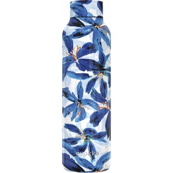 Quokka Nerezová termoláhev Solid 630 ml blue hibiscus