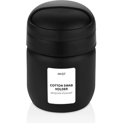 QLUX Skleněná dóza na vatové tampóny 425ml