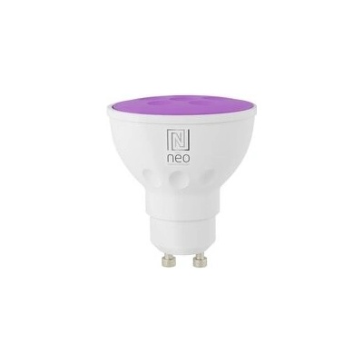 Immax NEO Smart žárovka LED GU10 3,5W RGB+CCT barevná a bílá, stmívatelná, WiFi 07724L