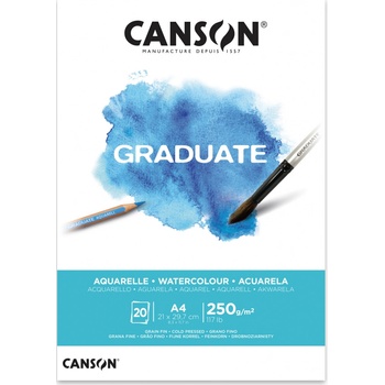 Canson Skicák Graduate Aquarelle 250 g m2 20 archů A4