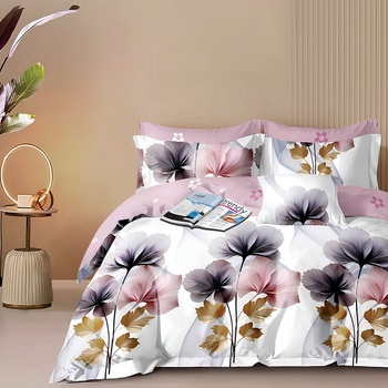 EmonaMall Двулицево спално бельо EmonaMall, 6 части - Модел S18744 (S18744-12000d)