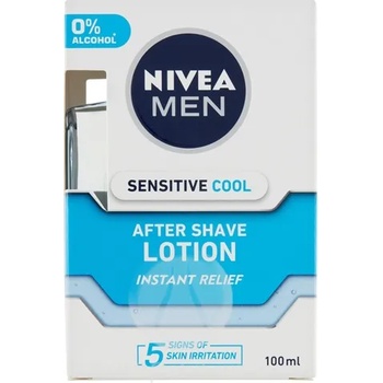 Image 1 of Nivea Men Sensitive Cool Instant Relief lotion 100 ml