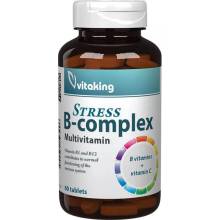 Vitaking Stresový B-komplex s Vitamínom C 60 Tableta