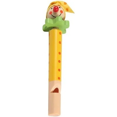 Pino Дървена музикална играчка Pino - Пищялка клоун