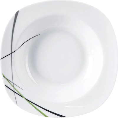ORION Hlboký tanier GREEN 21 x 21 cm