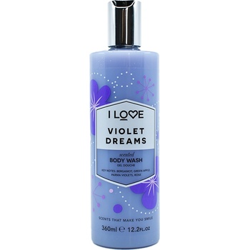 I Love Cosmetics Violet Dreams Shower Gel 360 ml