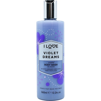 I Love Cosmetics Violet Dreams Shower Gel 360 ml