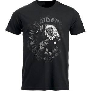 Iron Maiden Number Of The Beast Watermark Black XL Риза (IM008TSXL)