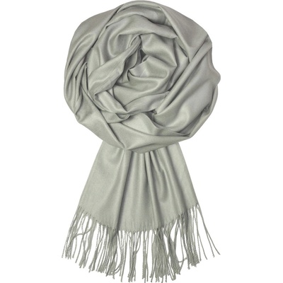 Dalmina Lenia Grey luxusní šála světle šedá
