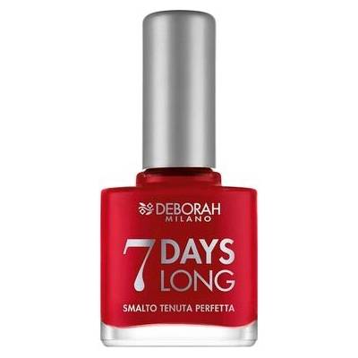 Deborah Milano 7 Day Long Vitamins Quick-Dry Бързосъхнещ лак за нокти EN876 Iconic Red 11 мл