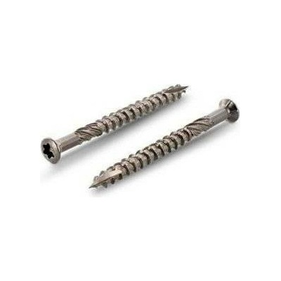 Terasový vrut 5x60 nerez C1 AISI 410, se zesíleným tělem, čočkovitá hlava, TORX (Vruty pro terasy nerez C1 AISI 410 s čočkovitou hlavou)