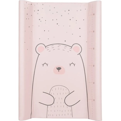 KikkaBoo Твърда подложка за повиване KikkaBoo - Bear with me, Pink, 80 х 50 cm (31108060033)